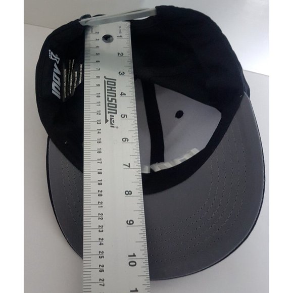 INOV8 All Terrain Black Cap Hat Large Adult Unisex Adjustable 100% Cotton - Picture 8 of 12